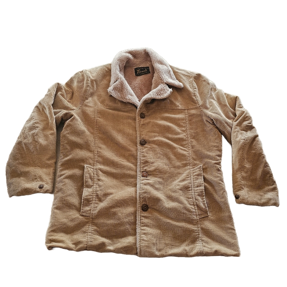 Vintage California Trends Corduroy Jacket with Sherpa Lining